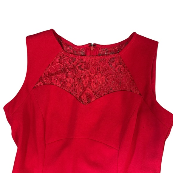 ANTONIO MELANI Red Mini Dress - Picture 3 of 7